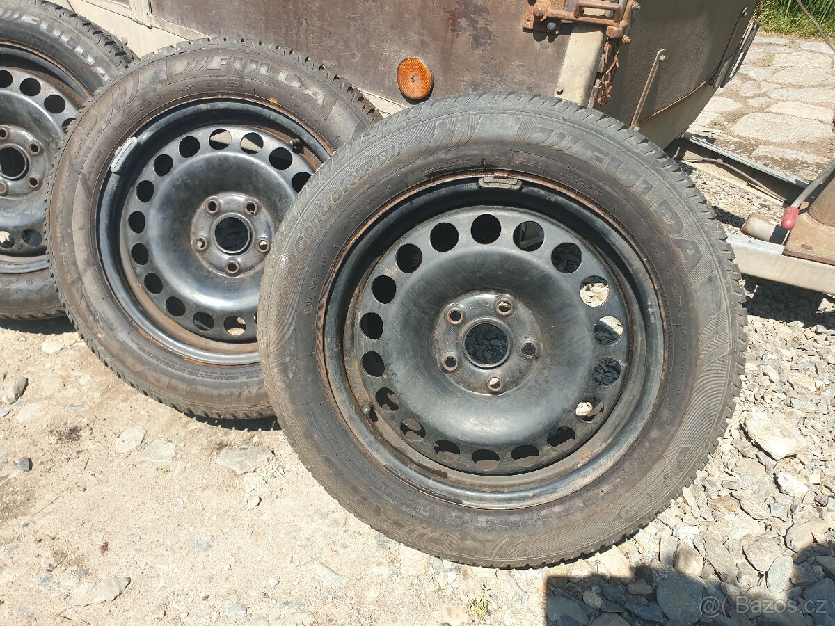 3x VW kola 205/60/16 Fulda - 2