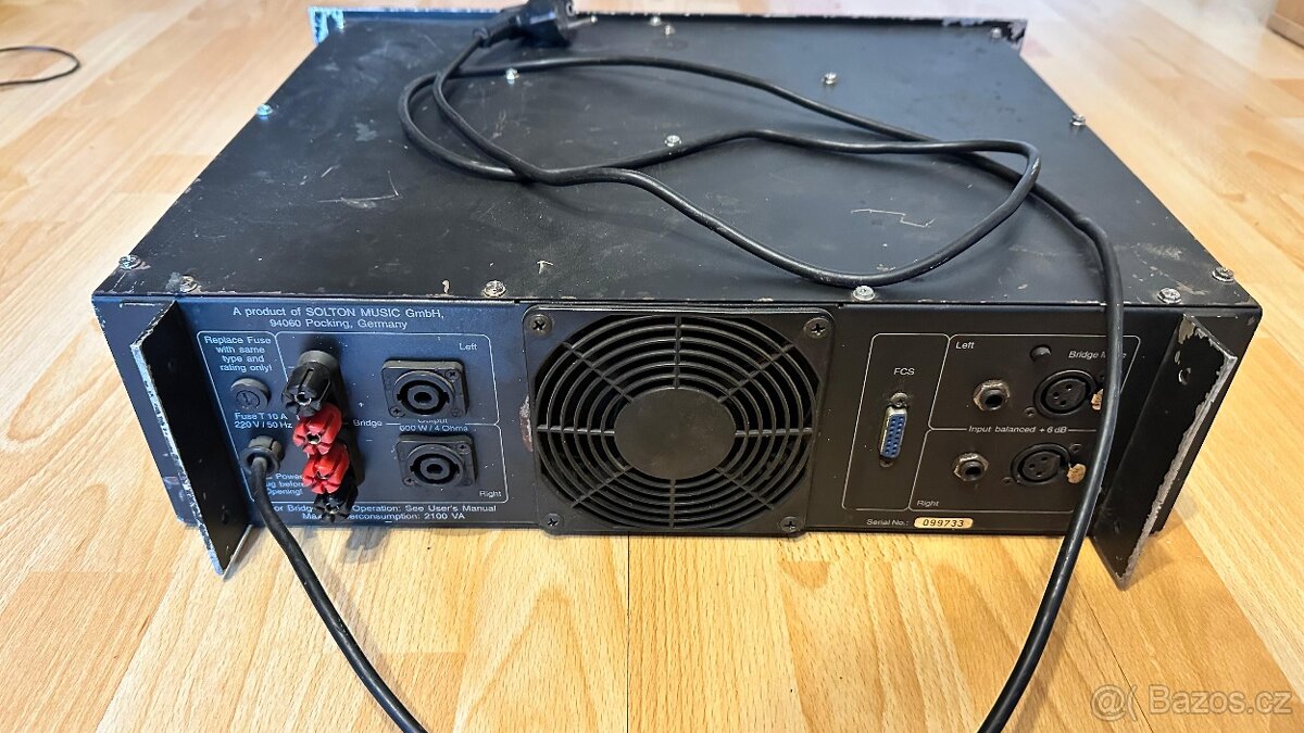 AA Craaft CPA 1200 zesilovač 2x600W - 2