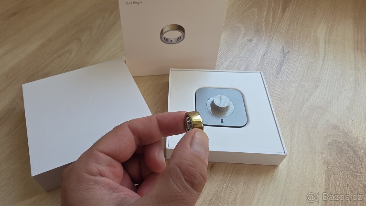 Oura Ring 4 Gold - velikost 7 - 2