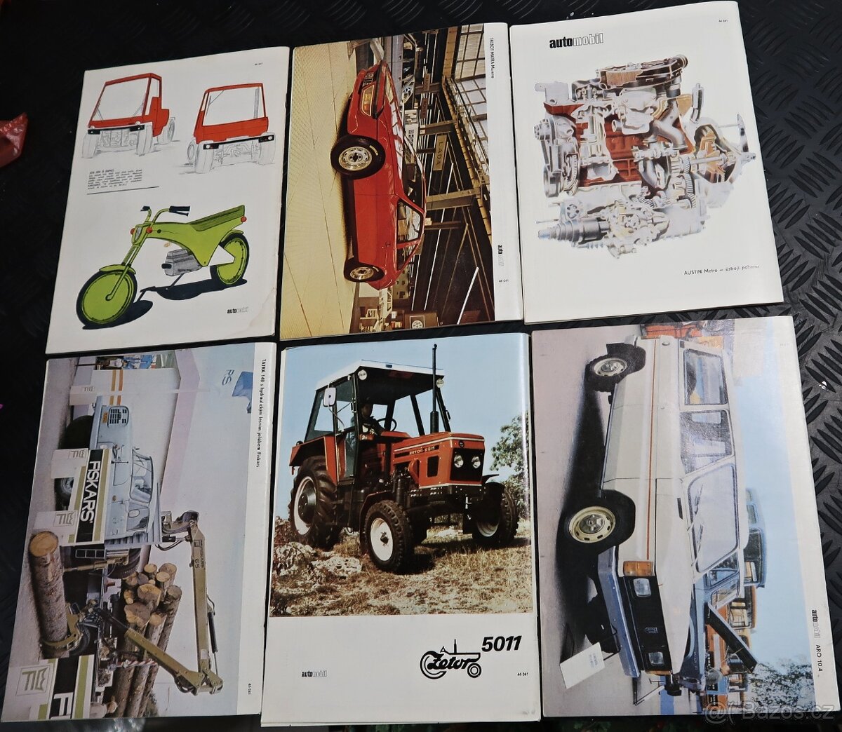 ROČNÍK 1981 ČASOPIS AUTOMOBIL