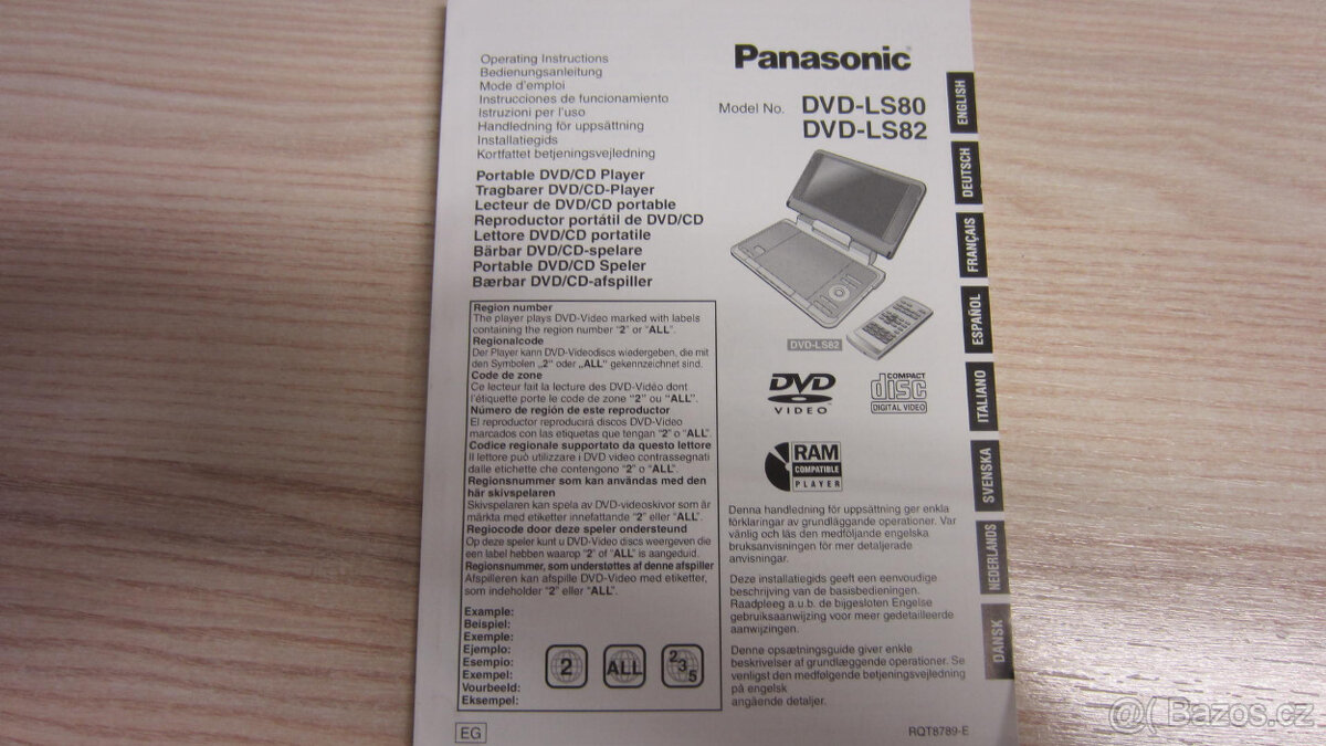 Panasonic DVD/CD přehrávač LS80 - 2
