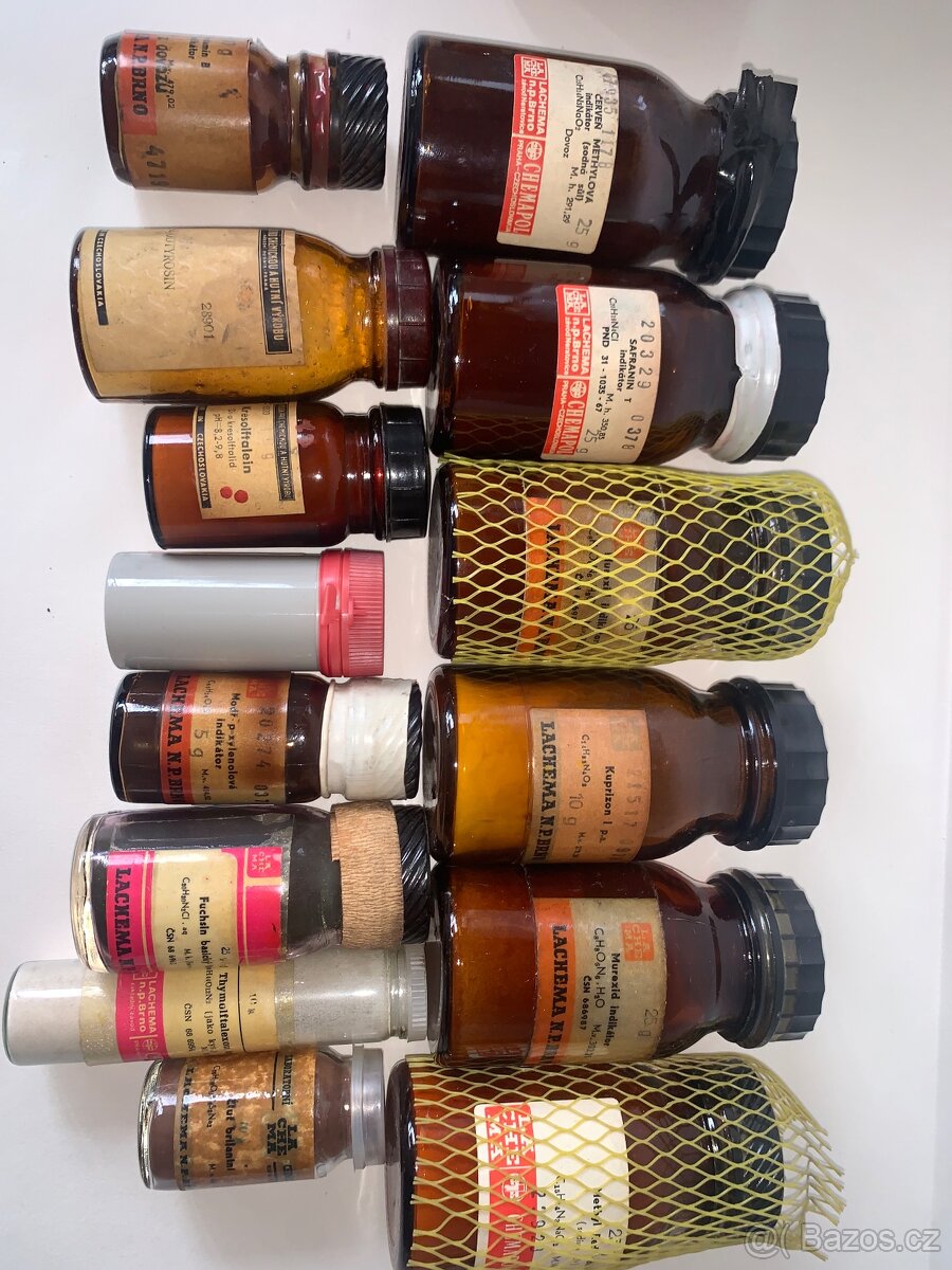 Laboratorní analytické indikátory - 2