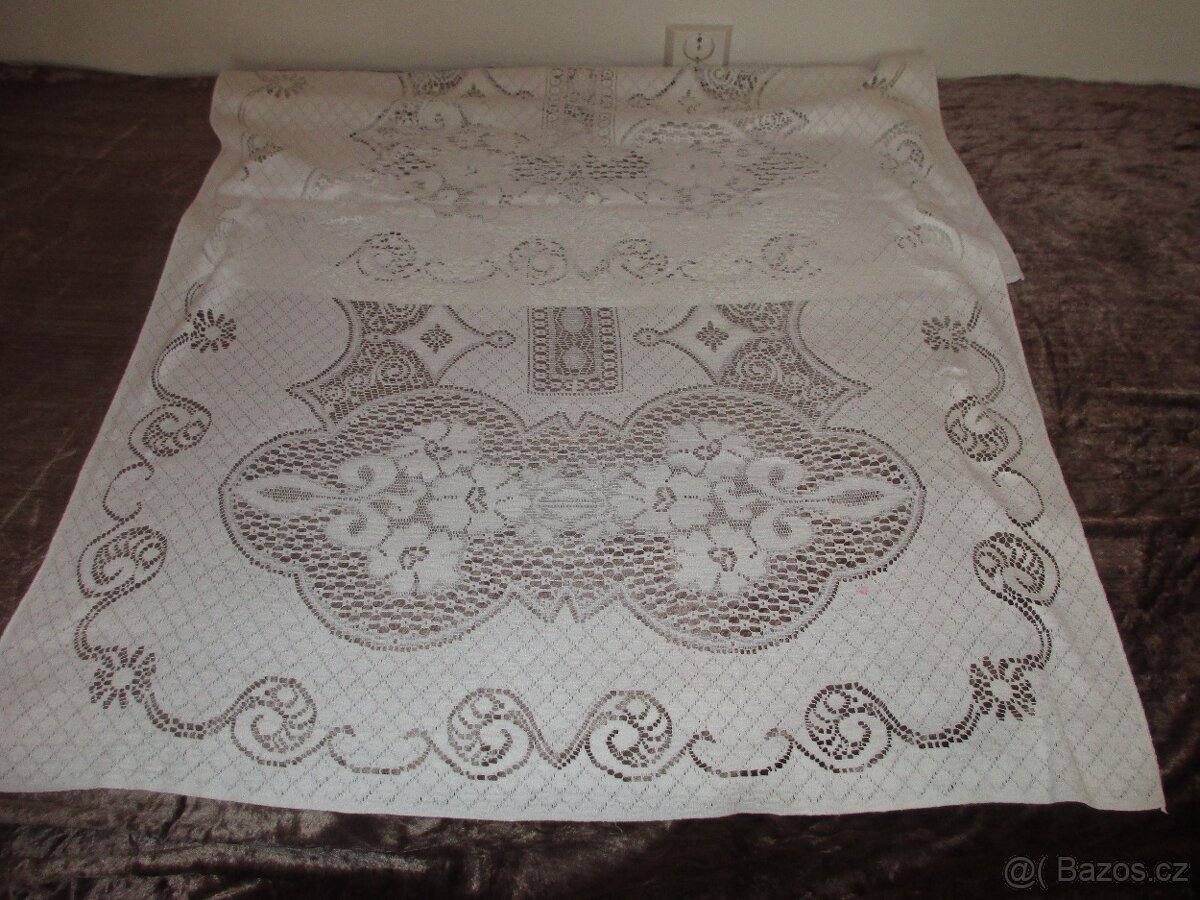 Krajkové ubrusy, prostírání - 2