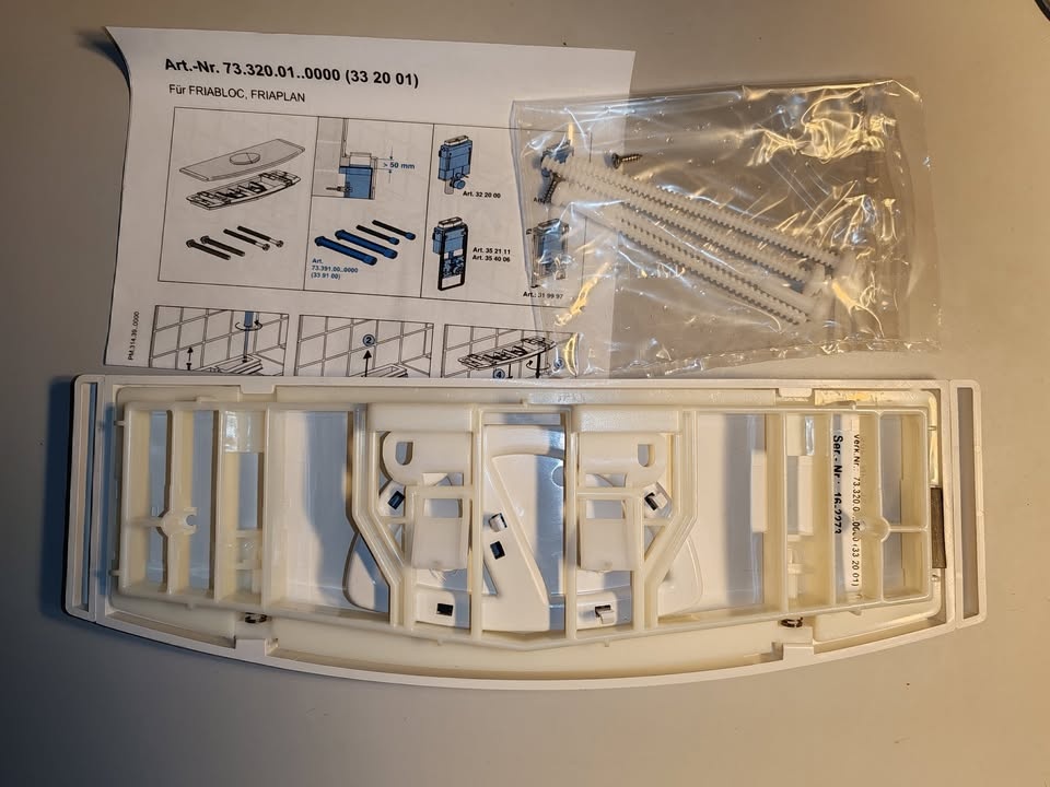FRIATEC tlačítko F200 FRIABLOC s ovládáním shora - 2