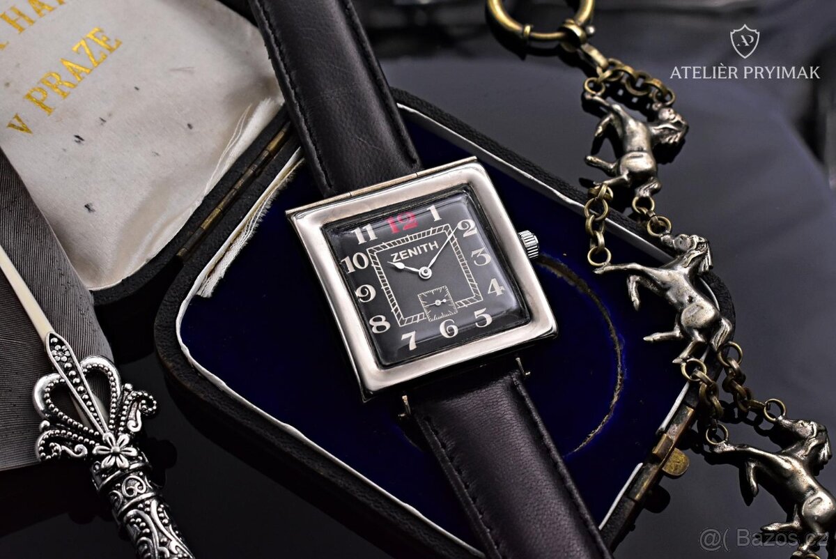 Starožitné švýcarské hodinky ZENITH ART DÉCO 1951 - 2