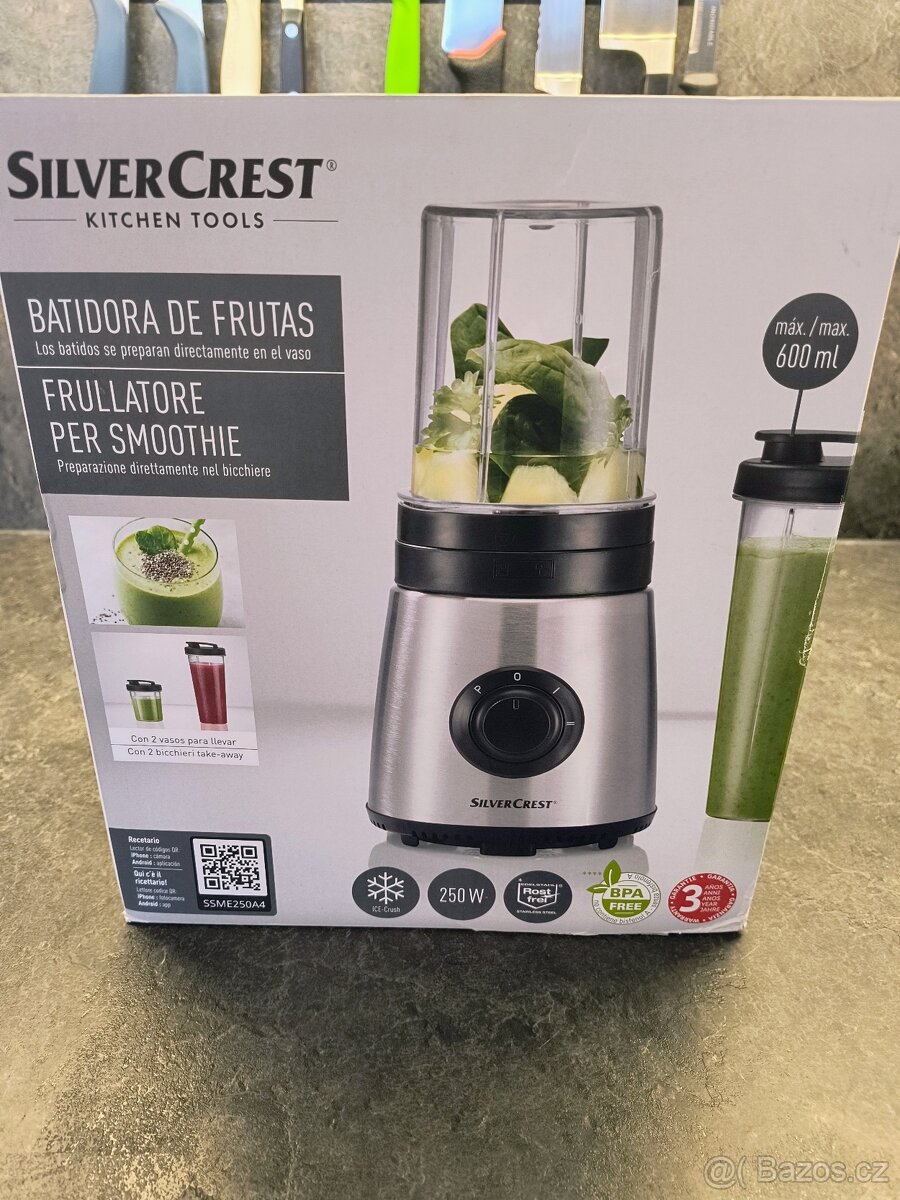 SilverCrest Smoothie mixér - NOVÝ - 2