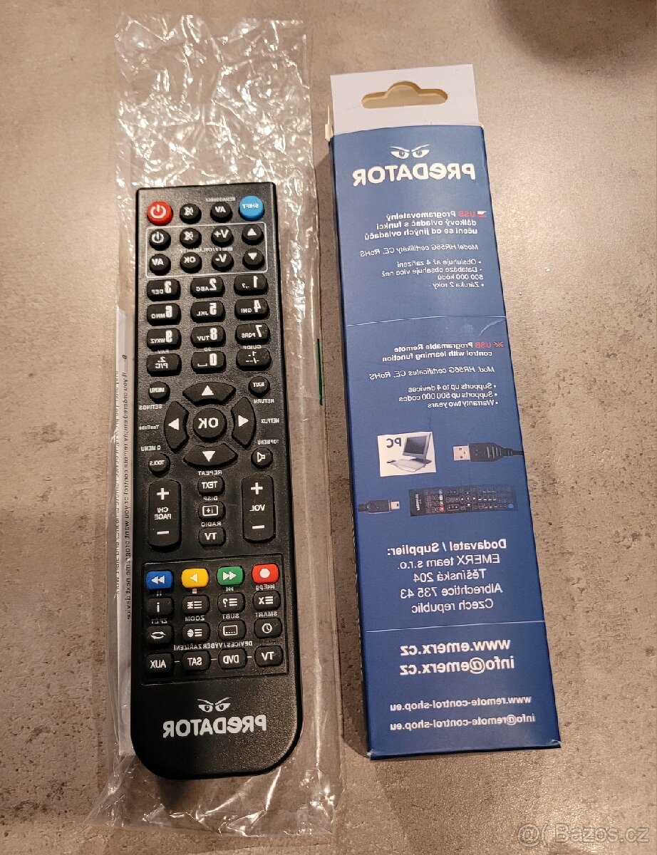 Univerzální dálkový ovladač (nový) - 2