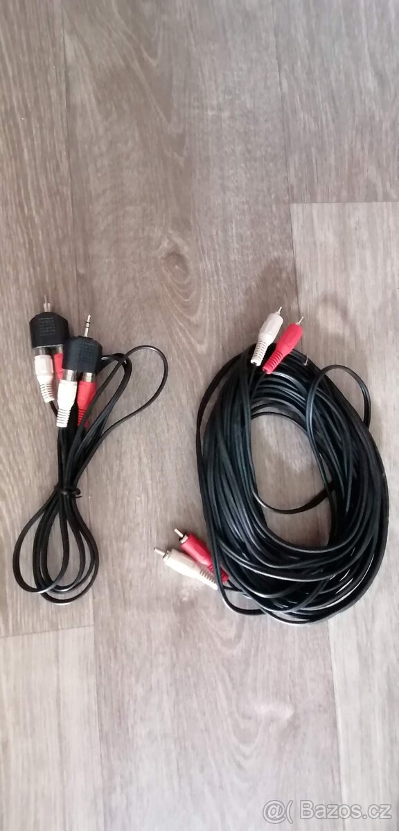Audiokabel propojovací s koncovkami - 2