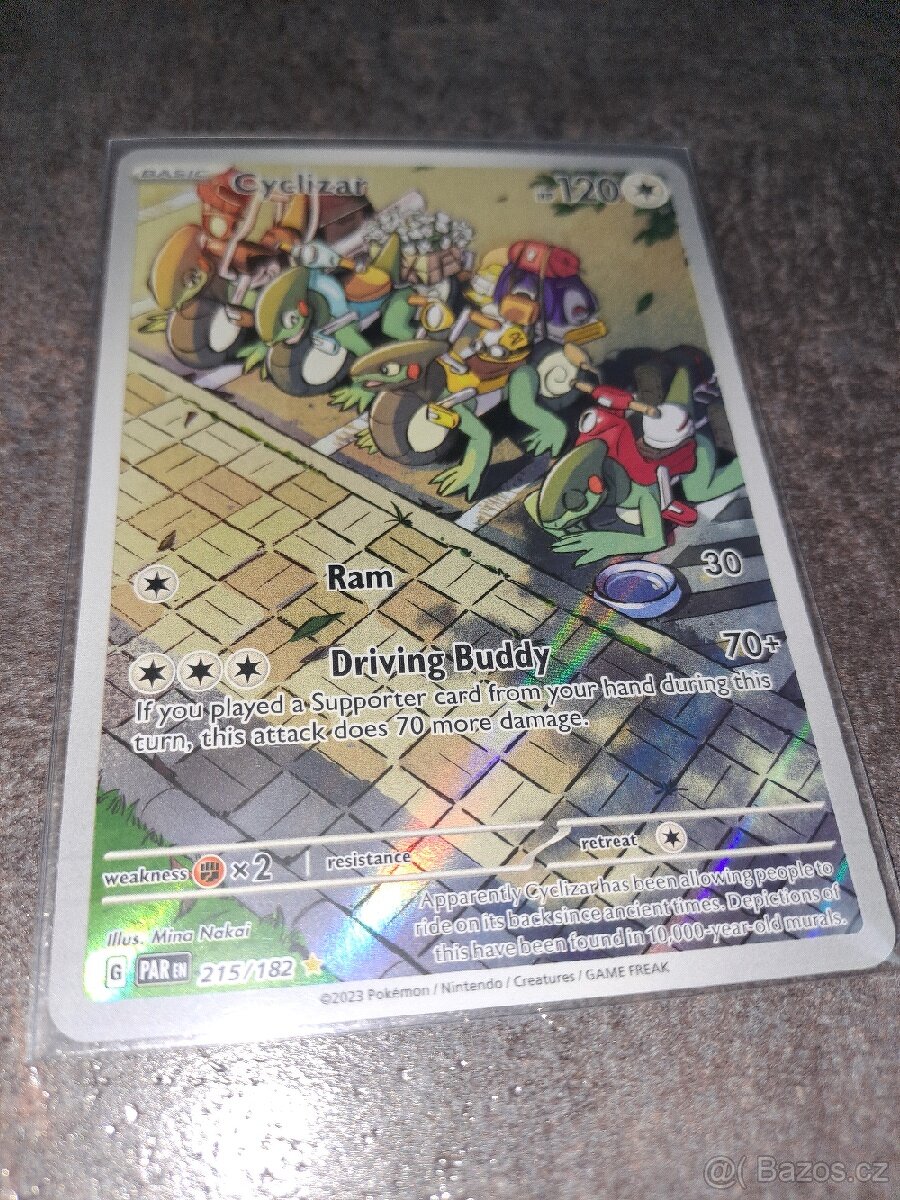 Pokemon TCG Cyclizar PAR 215 - 2