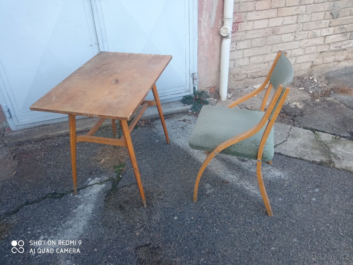 Retro stolek - 2