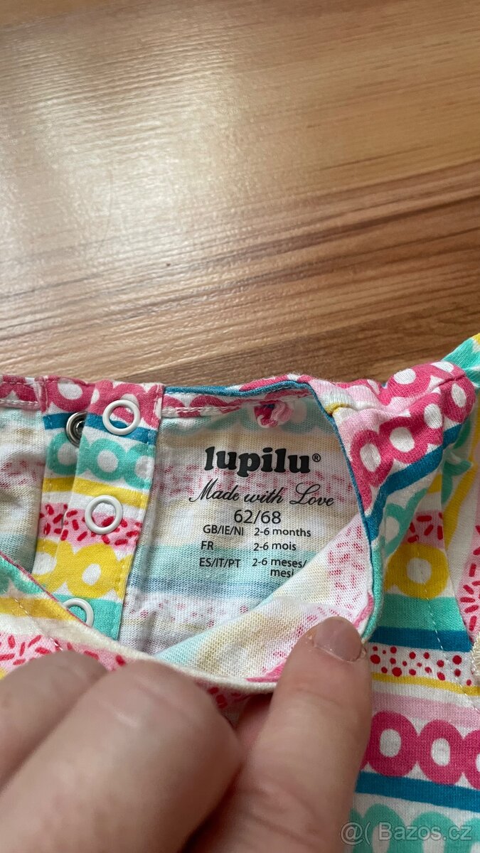 Letní overalky vel. 68 holčička - 2