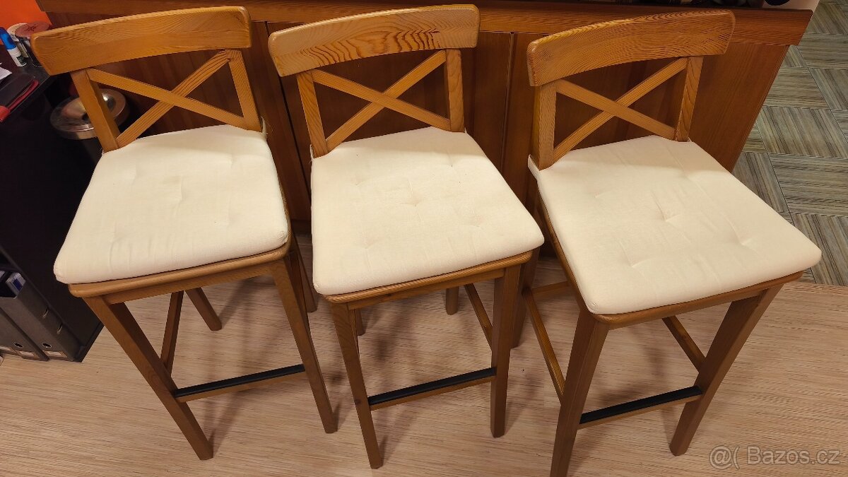 Barová židle Ikea 3ks - 2