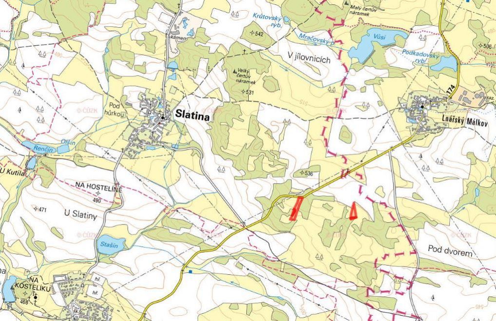 Zemědělská půda, prodej, Slatina, Klatovy - 2