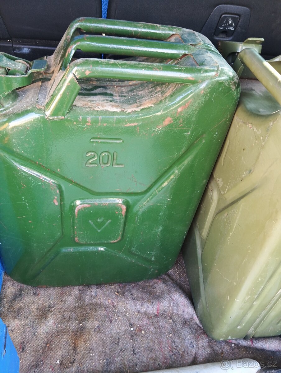 Kanystr 20l kovovy - 2