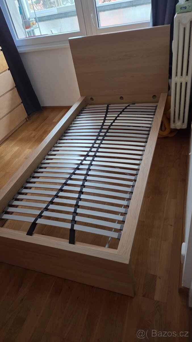 Postel jednolůžko malm - 2