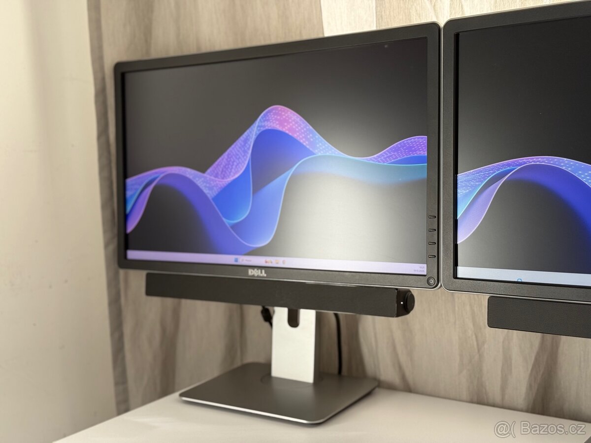 2x Dell P2214Hb + 2x sound bar - 2