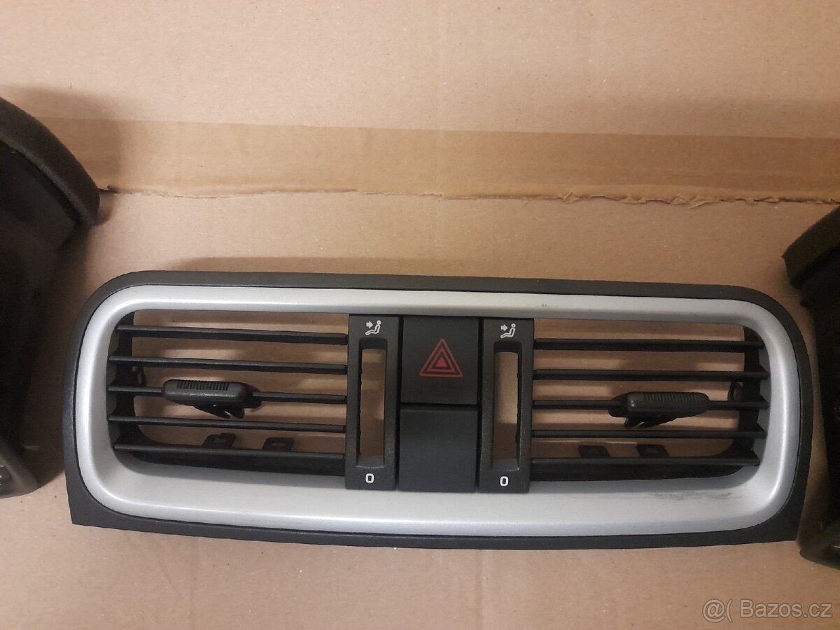 Výdechy topení Fabia 2 - 2