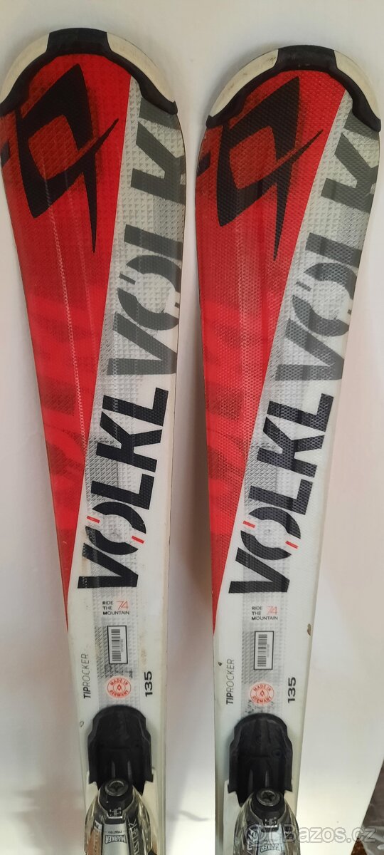 lyže Völkl, 135cm - 2