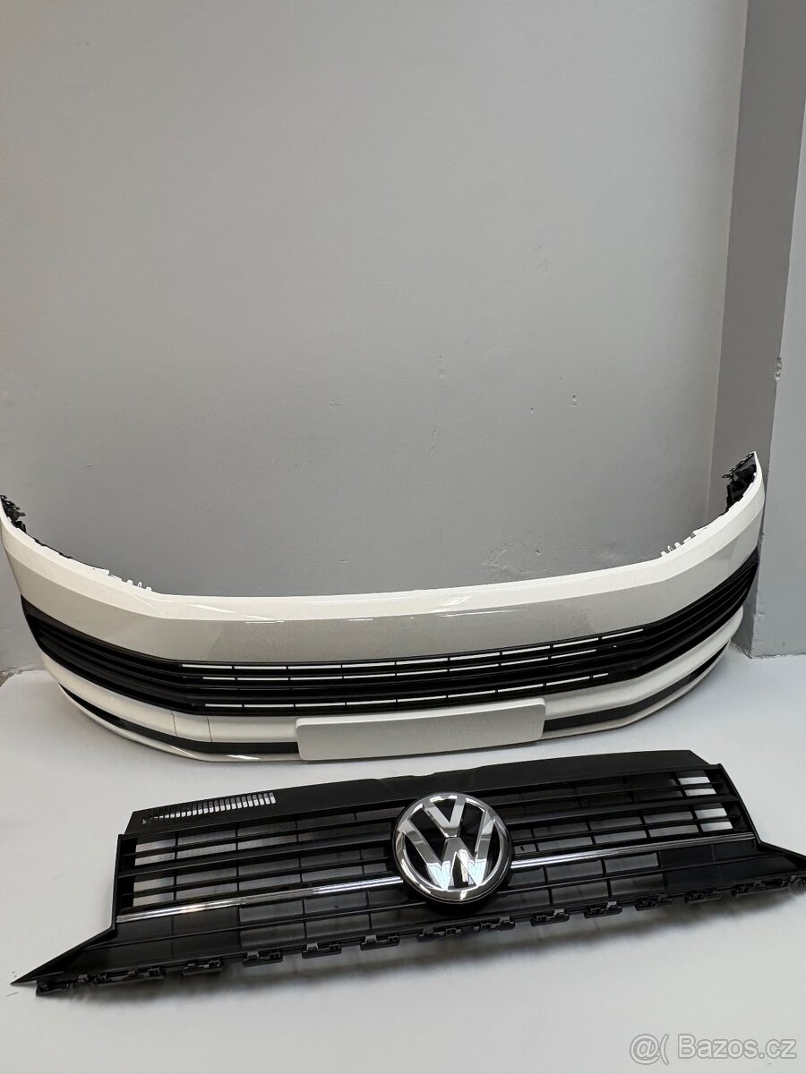 Nárazník bíla LB9A Vw T6 Transporter od 2015 Originál - 2