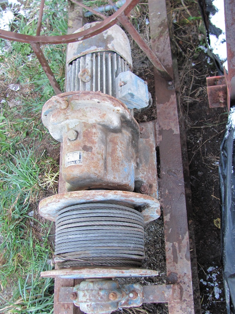 stavební výtah, vrátek, naviják - 2