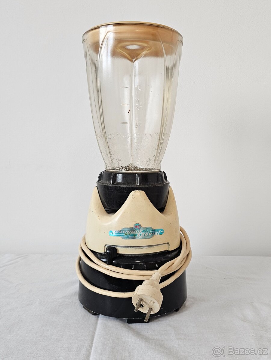 Starý retro mixér "Pragomix Special" - 2