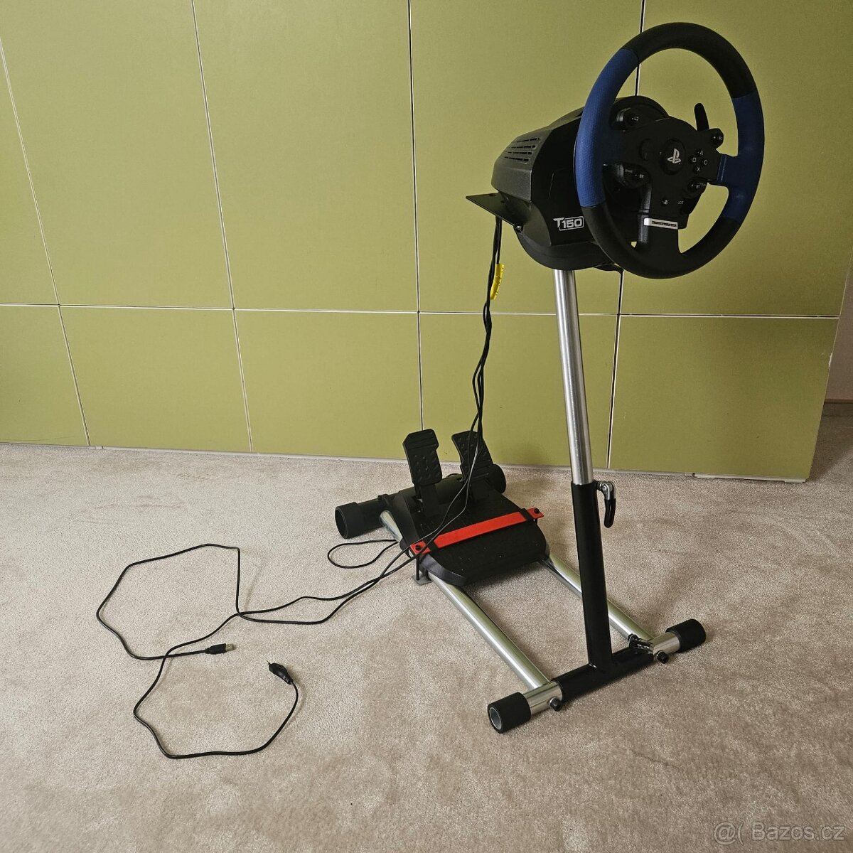 Set Thrustmaster T150 FF + Wheel Stand Pro V2 (včetně orig. - 2