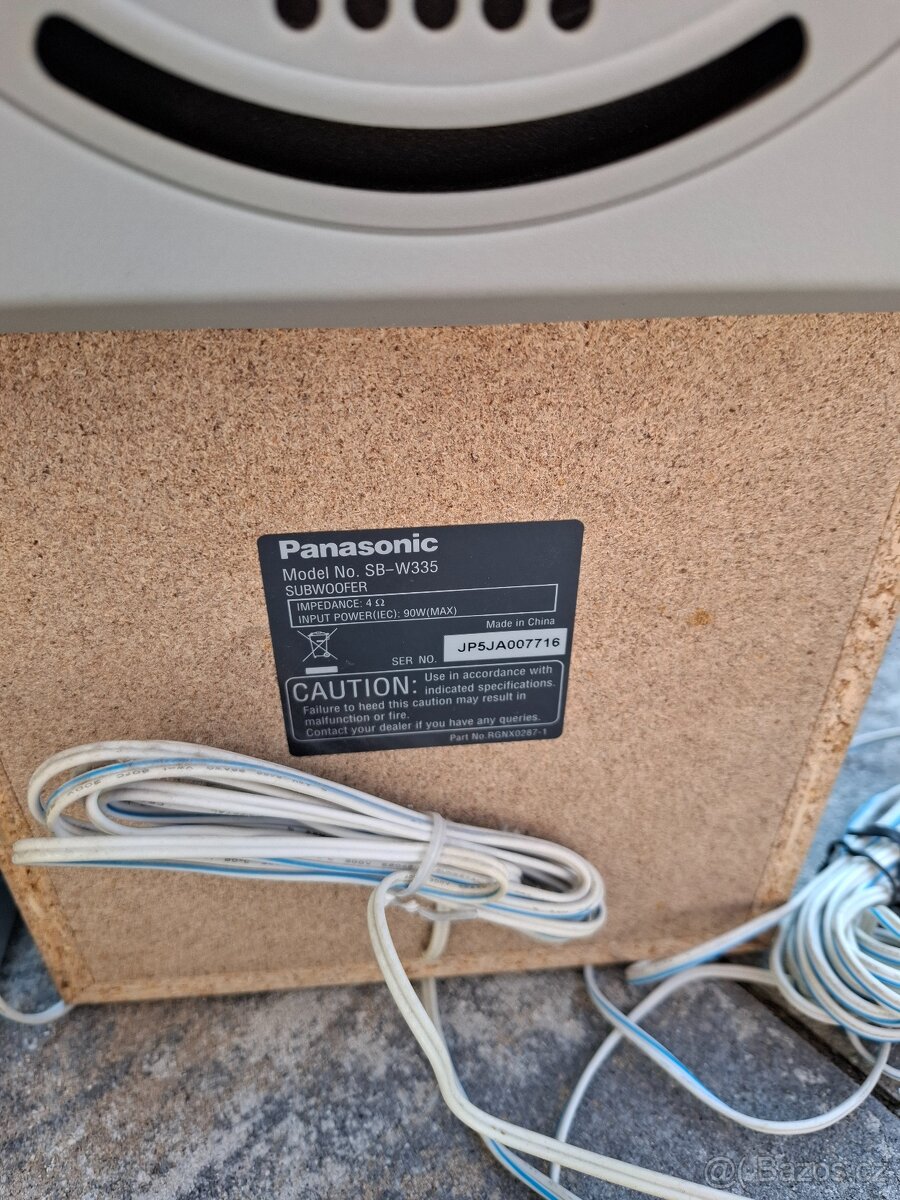 Reproduktory panasonic 5+1 (440W) - 2