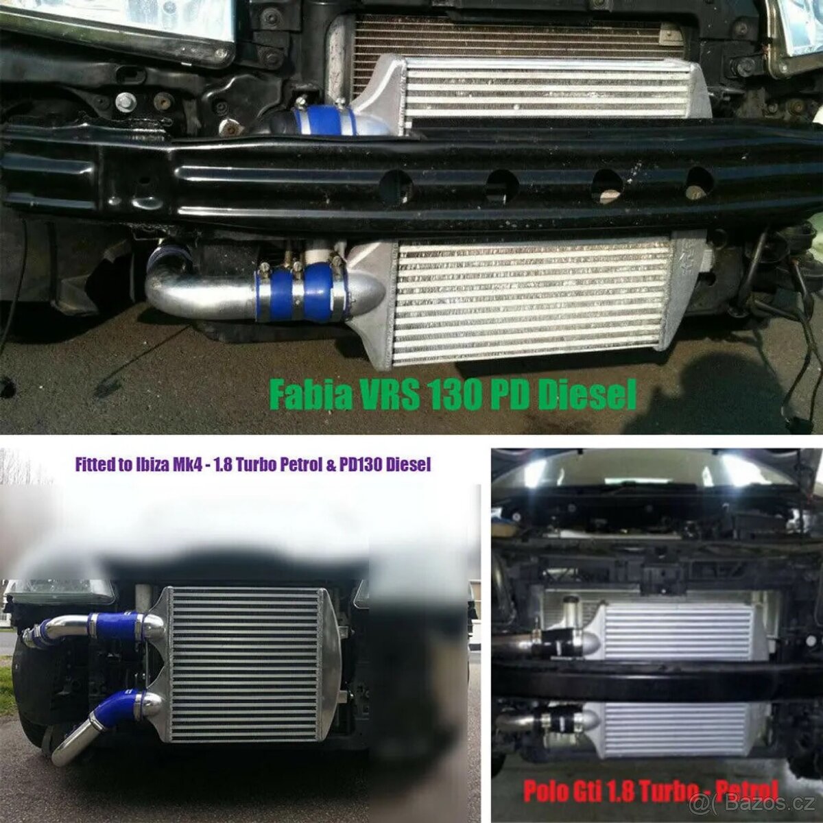 60mm mezichladič / intercooler - 2