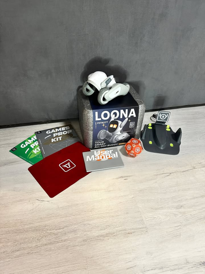 Loona PETBOT s Chatem GPT + Herní sada, Nabíjecí stanice - 2