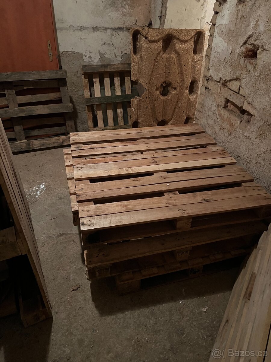 Dřevěné palety různé druhy (ceny V TEXTU) - 2