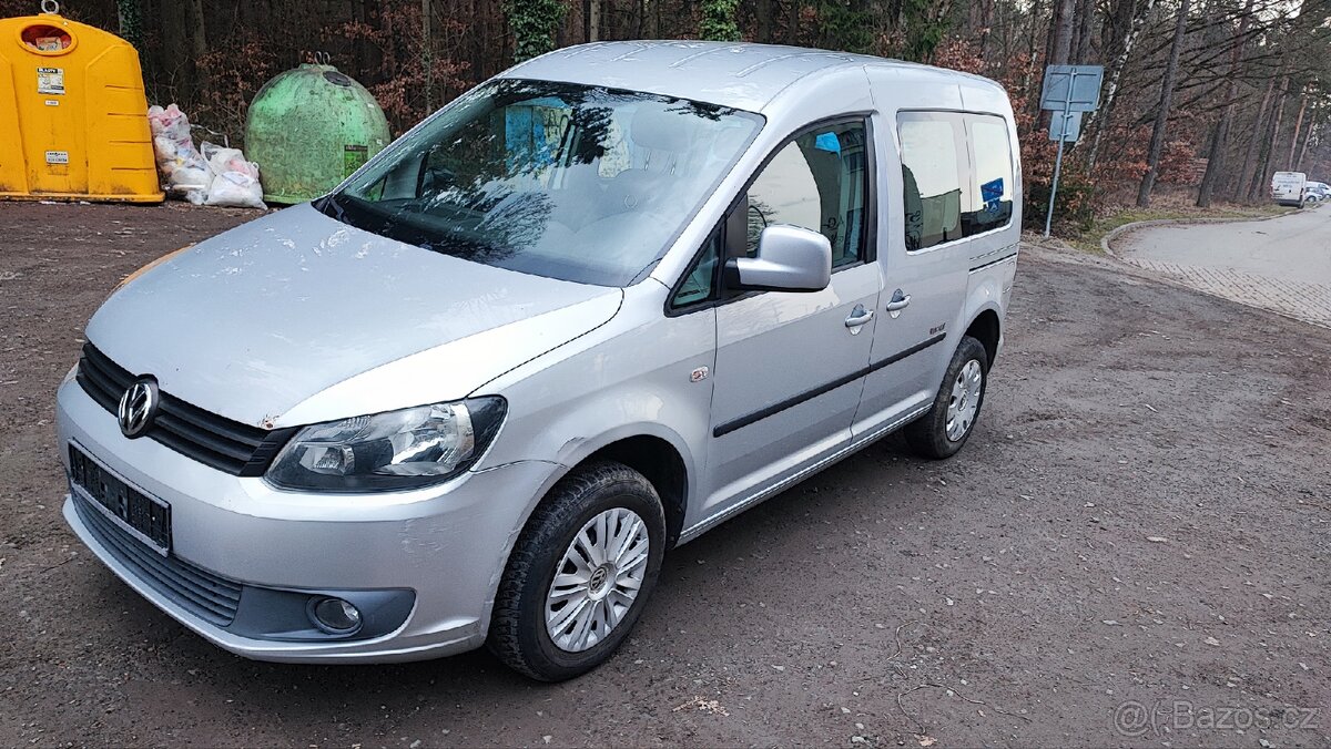 VW Caddy 1,2tsi - 2