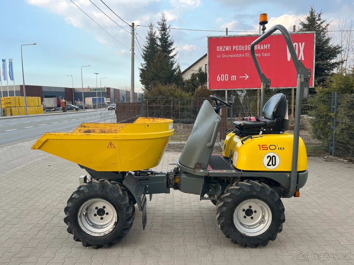 Dumper vyklápěcí Wacker Neuson 1501, 698mth, Thwaites Terex - 2
