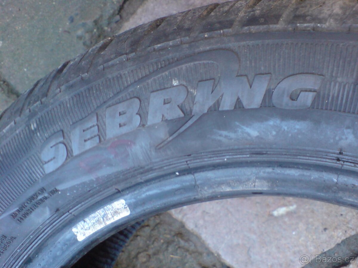 Letní pneu, 185/60/14, Sebring Formule S3, 2x - 2