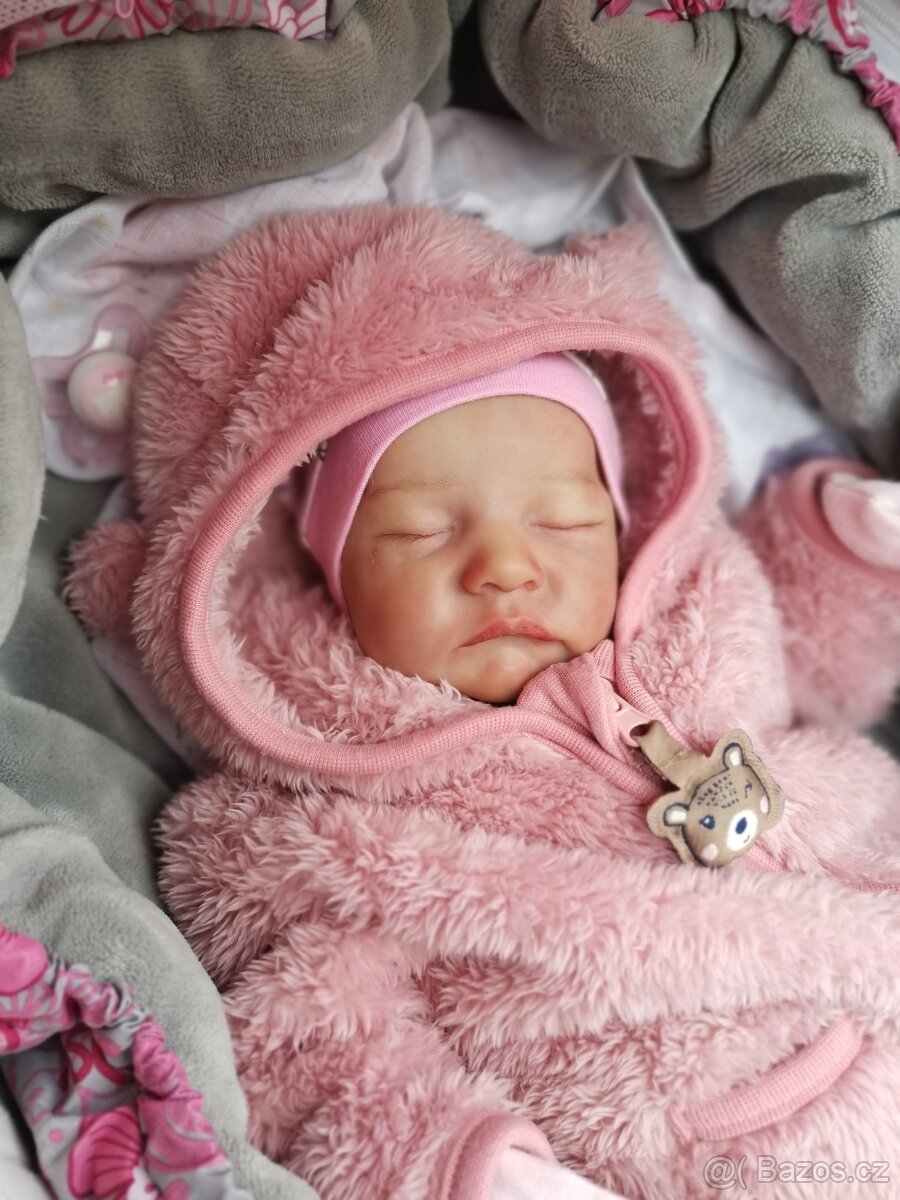 Krásná reborn holčička z kitu Levi - 2