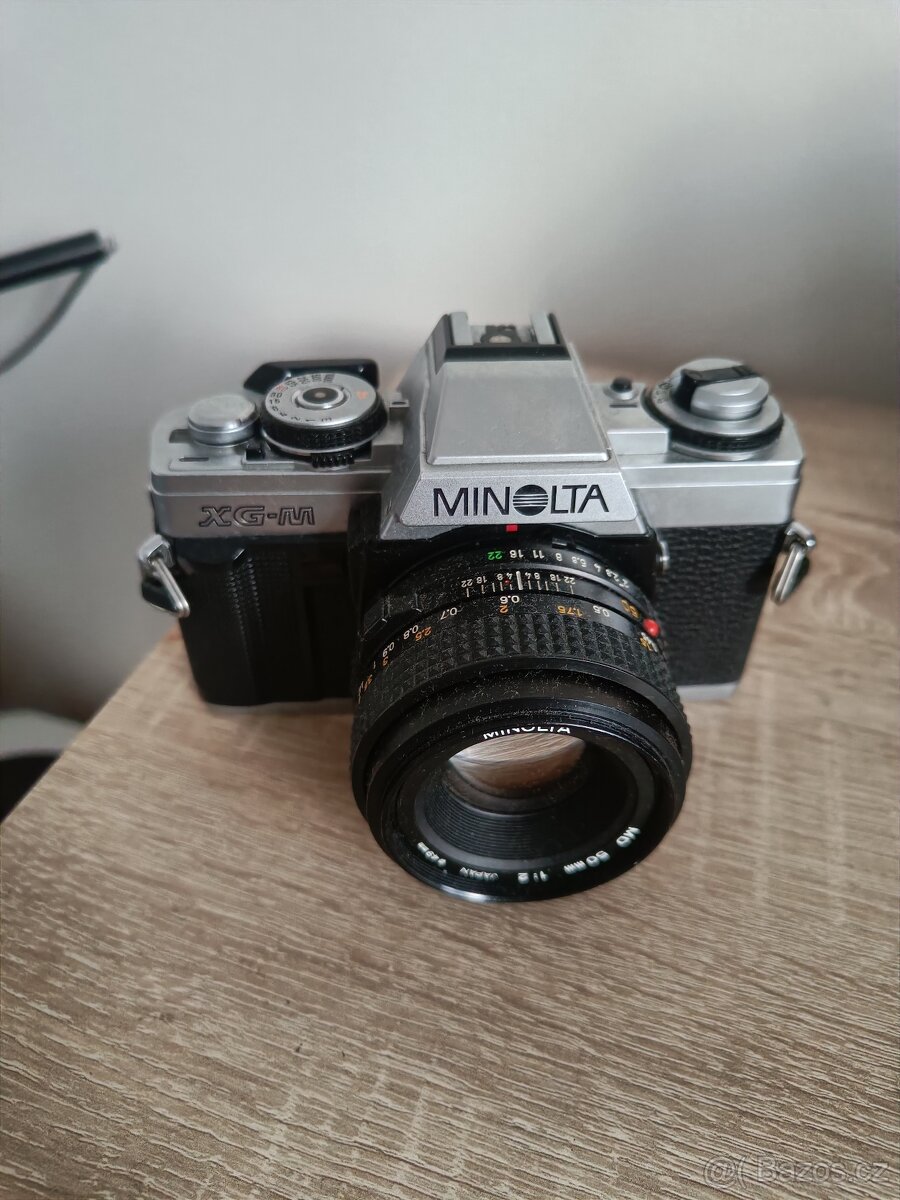 Minolta XGM + 50mm f2 - 2