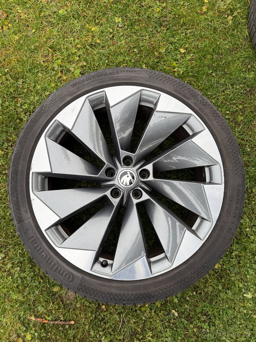 Enyaq R21 Supernova + Continental WinterContact TS870 8 mm - 2