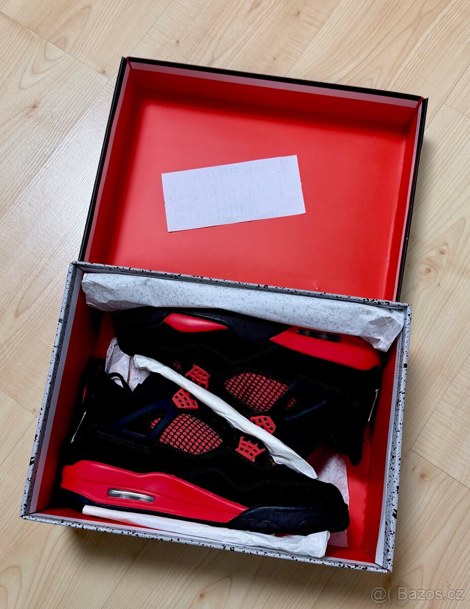 NOVÉ Nike Air Jordan 4 Retro Red Thunder - 2