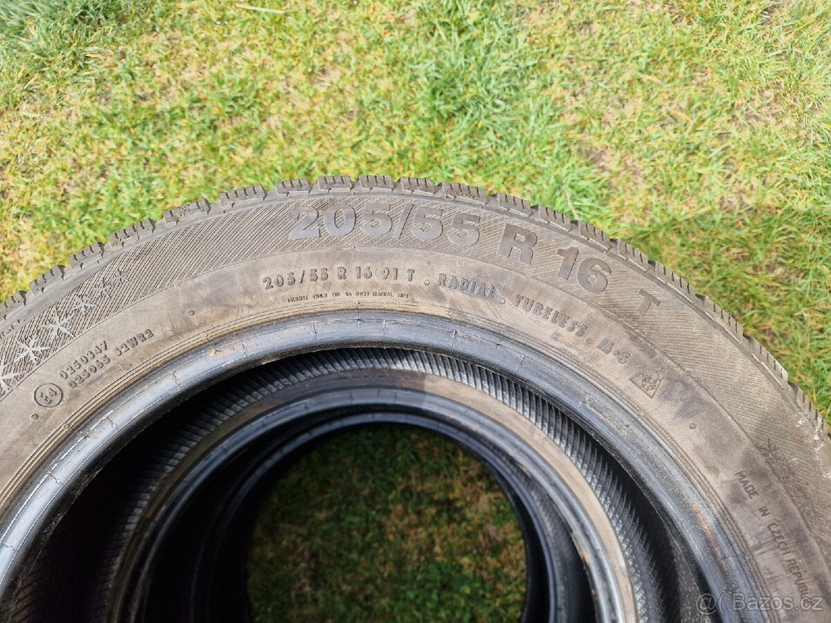 Zimni gumy Barum 205/55 r16 - 2