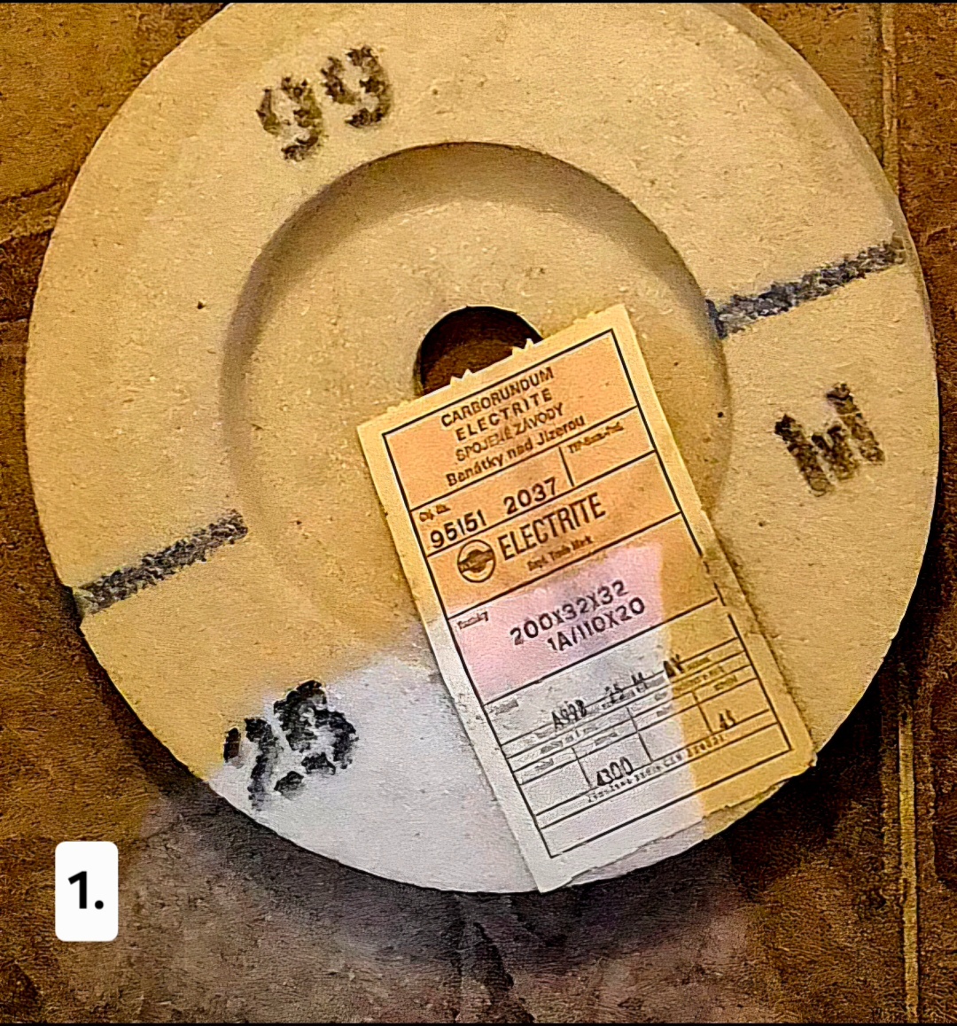 Brusné kotouče Carborundum Electrite-nové - 2