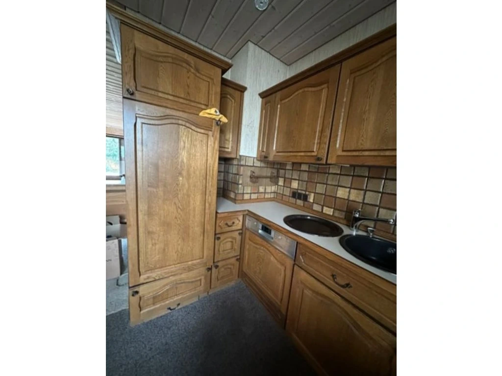 Dubová rustikální kuchyňská linka včetně spotřebičů,5045 - 2