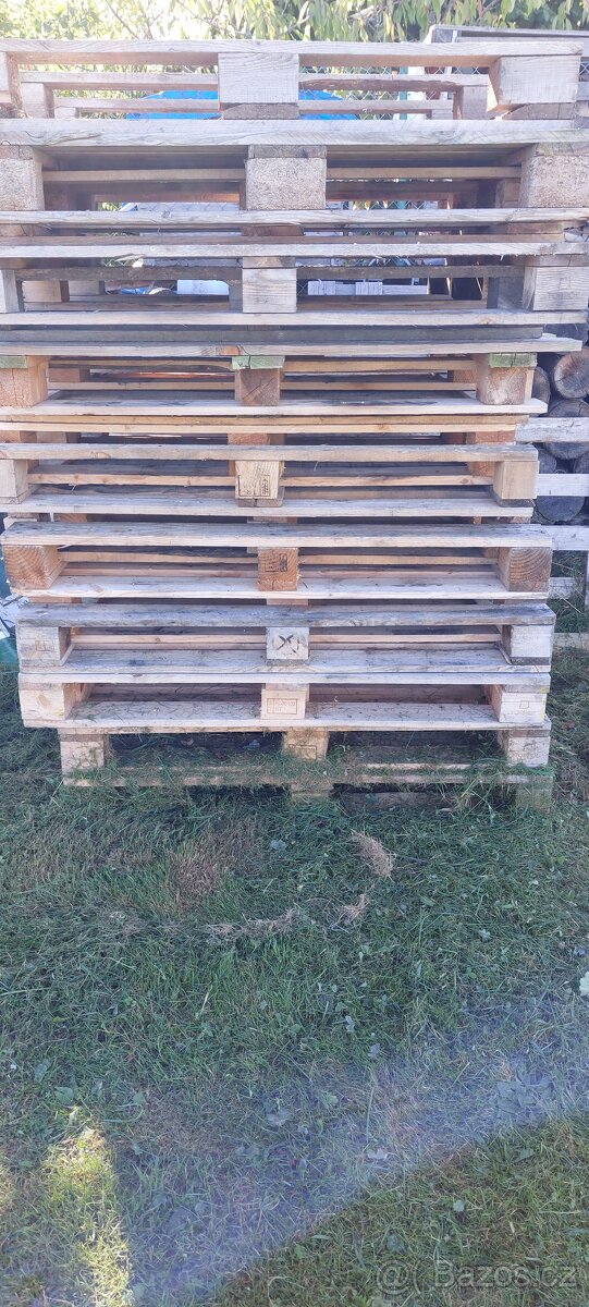 Prodám palety rozměr 120 X 110 cm - 2