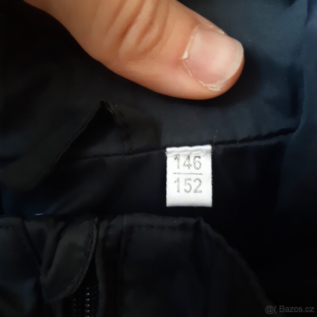 Nepromokavá tenká nezateplená bunda 146-152 cm - 2