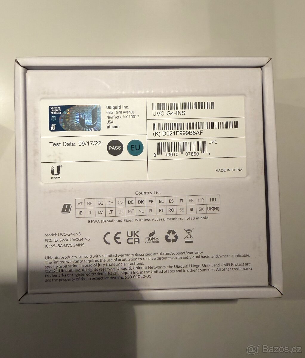 Ubiquiti UniFi Protect Camera G4 Instant - 2