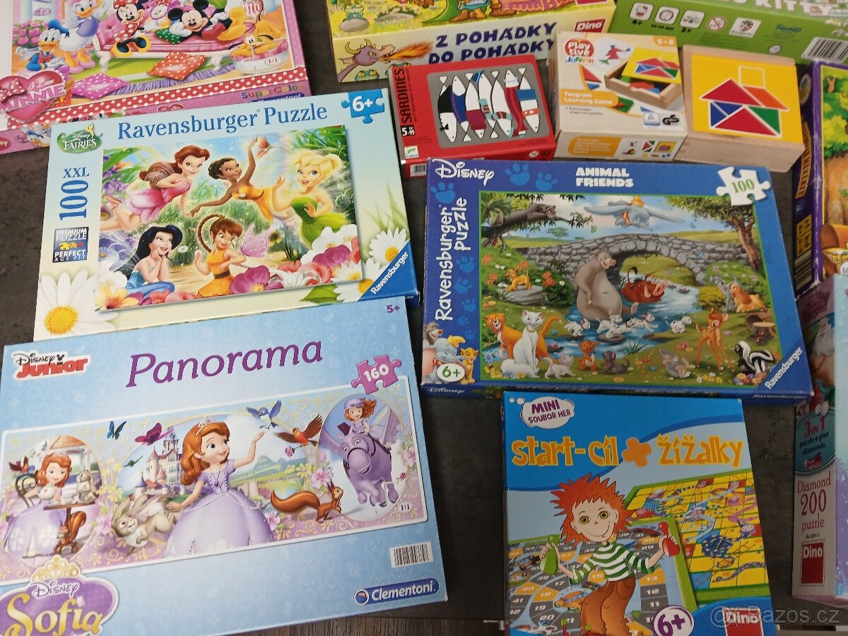 Deskové hry + puzzle - 2