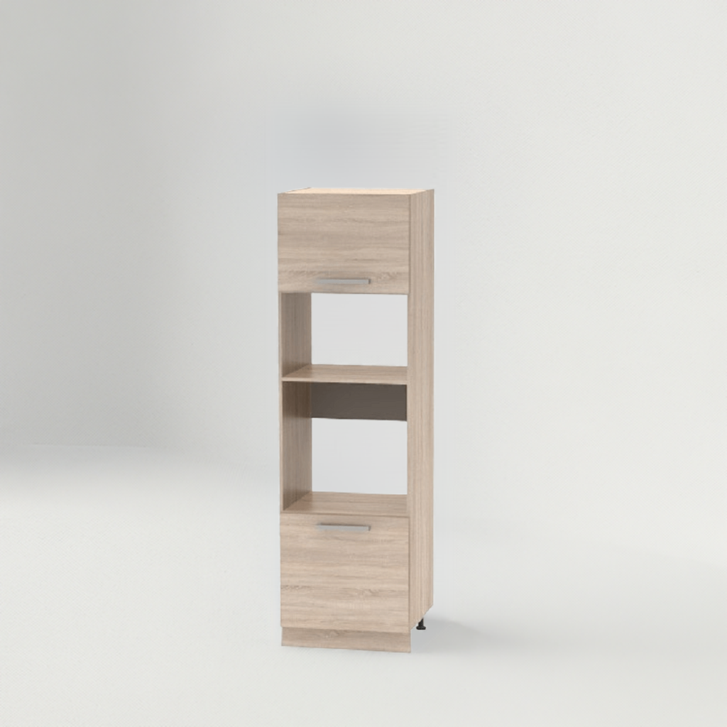 Univerzální multifunkční vestavná skříňka, dub sonoma - 2