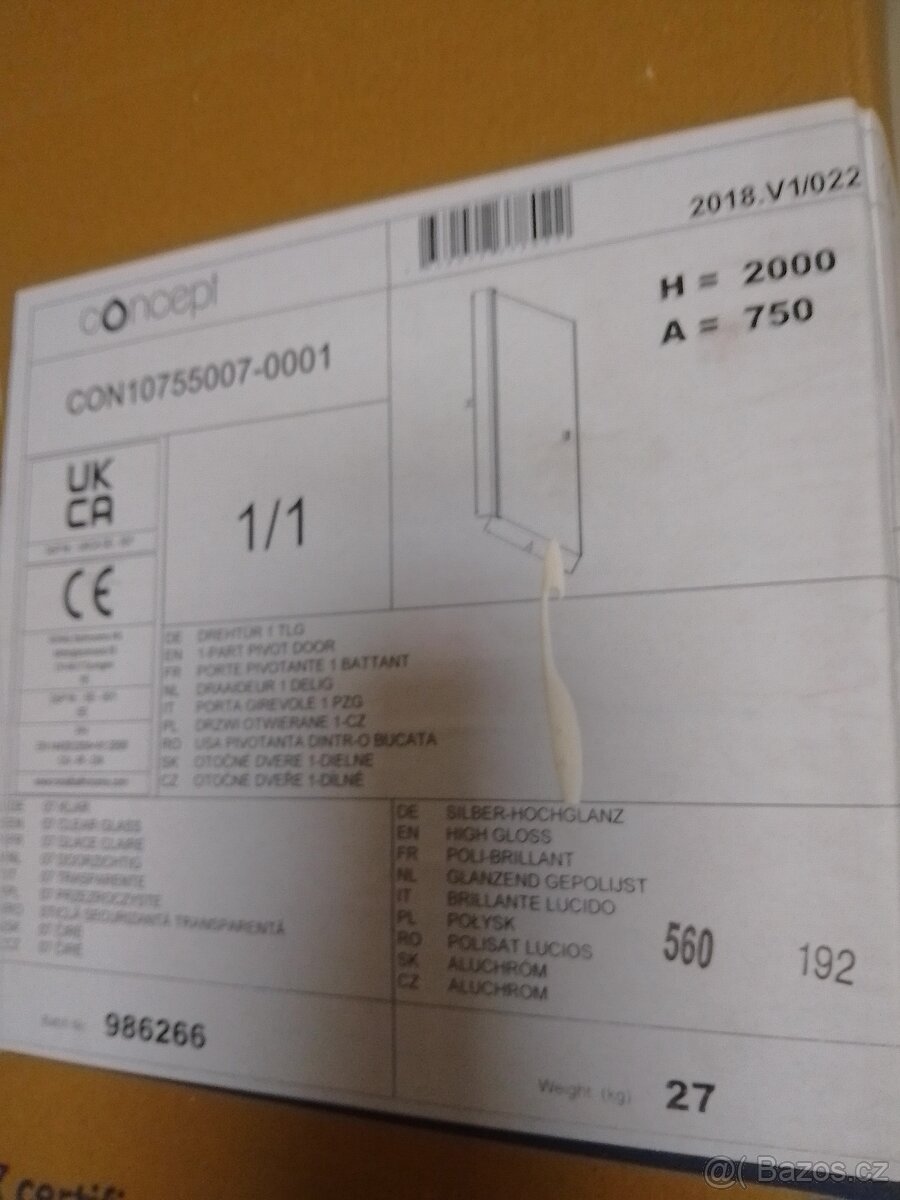 Sprchová zástěna - 2