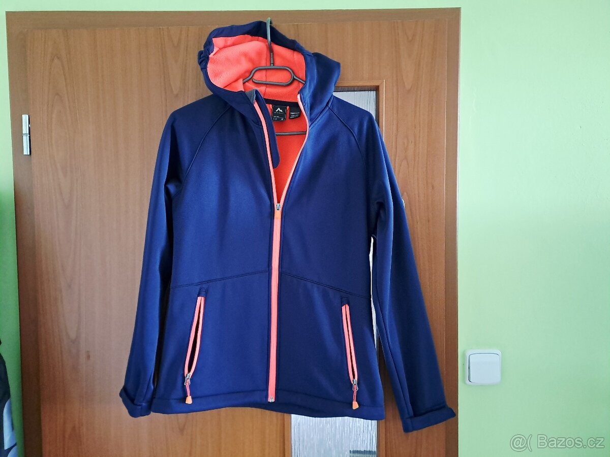 Dívčí softshellová bunda s kapucí McKINLEY, velikost 164 - 2