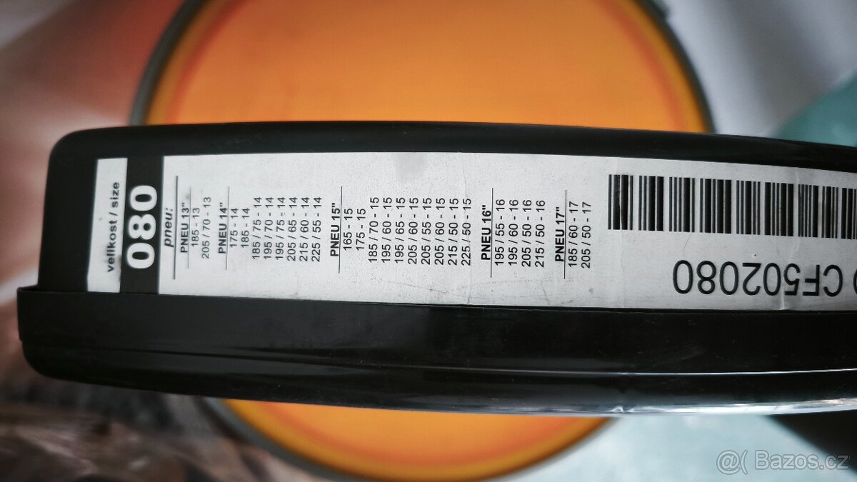 Sněhové řetězy R14 R15 R16 R17 rychloupínací carface velikos - 2