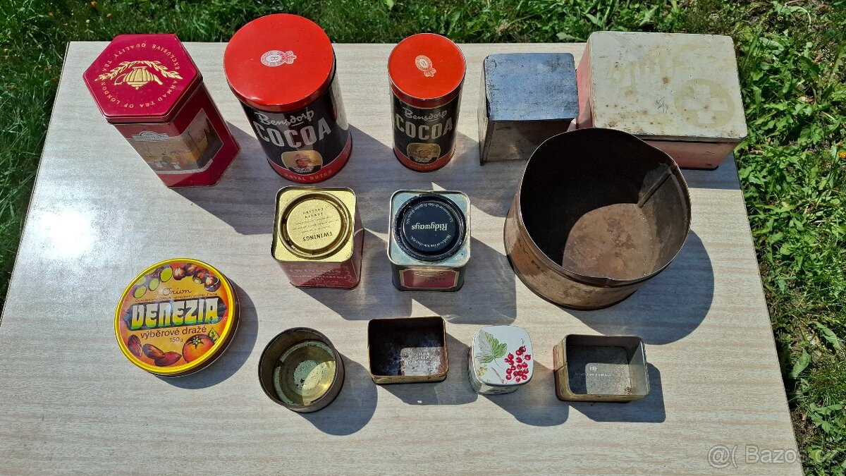 Plechové krabičky - 2