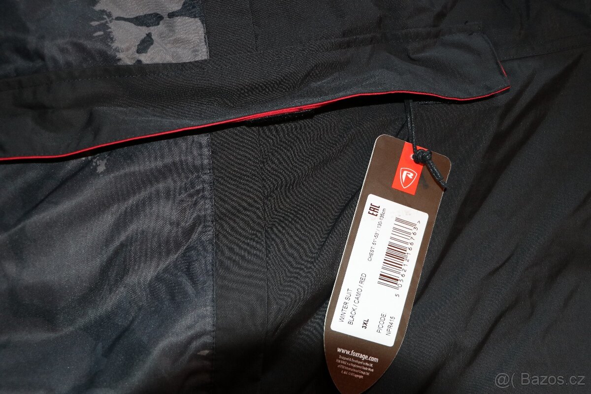 Prodám kalhoty z obleku FOX RAGE Dvoudílný Oblek Winter Suit - 2